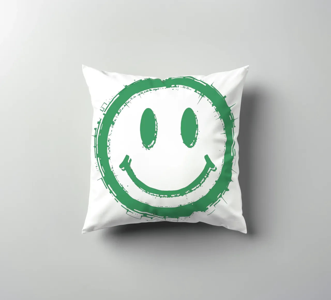 Emoji_StyleA_green4 cuscino da AI-Portraits by LK