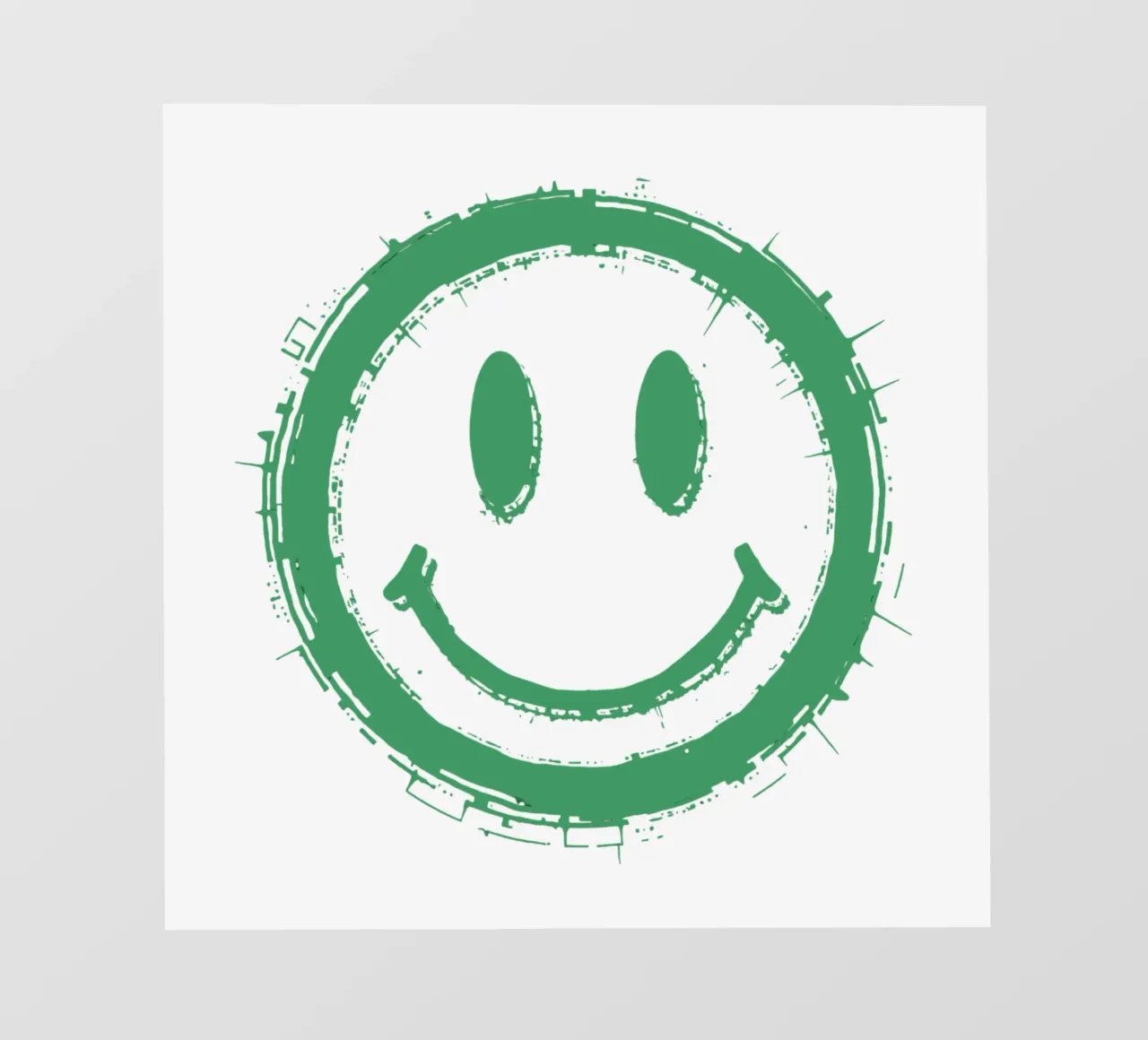 Emoji_StyleA_green4 pellicola backlit da AI-Portraits by LK
