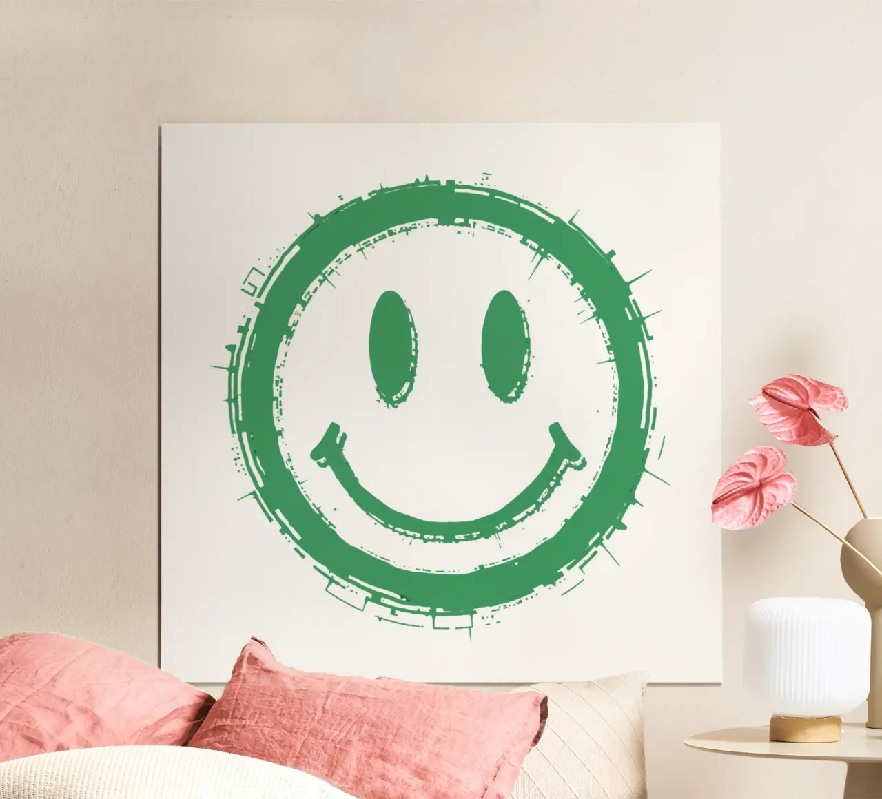 Emoji_StyleA_green4 poster da AI-Portraits by LK
