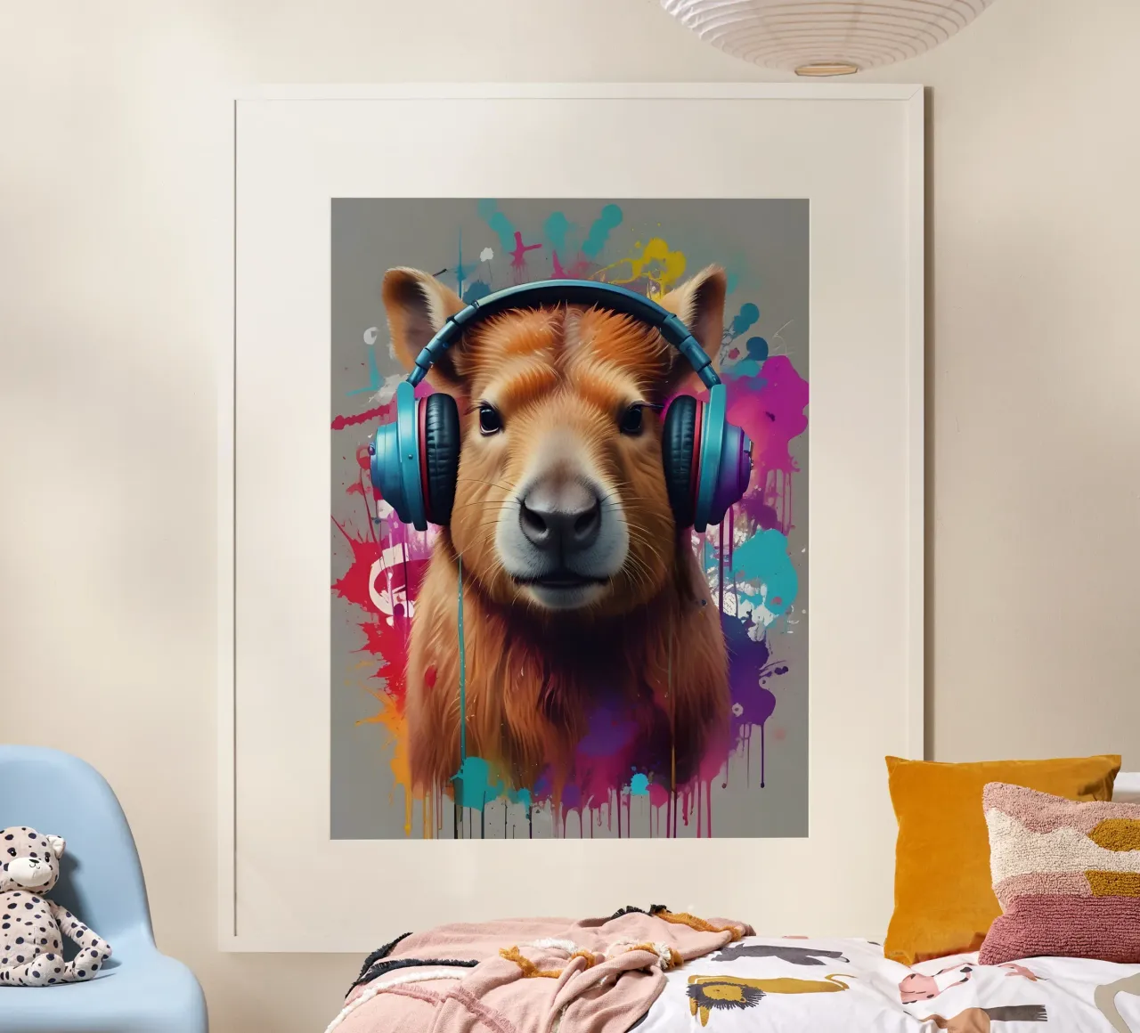 Graffiti musicali di Capybara poster da MakArena