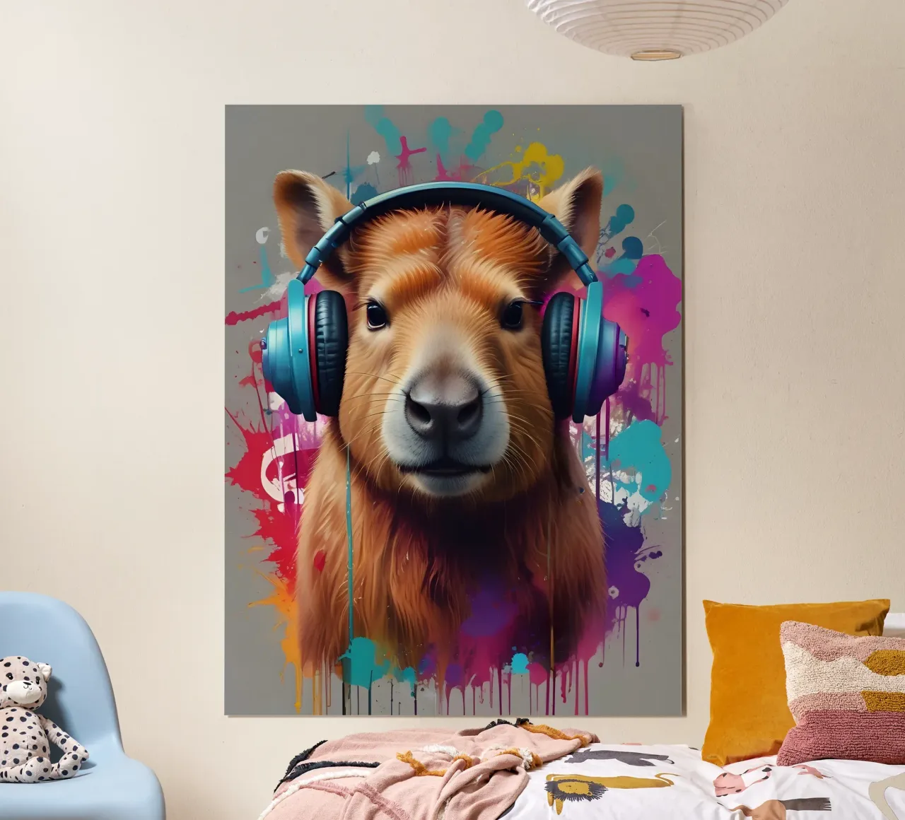 Graffiti musicali di Capybara poster da MakArena