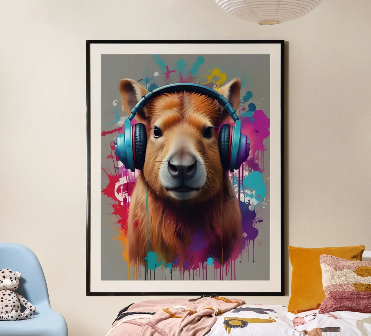 Graffiti musicali di Capybara poster da MakArena