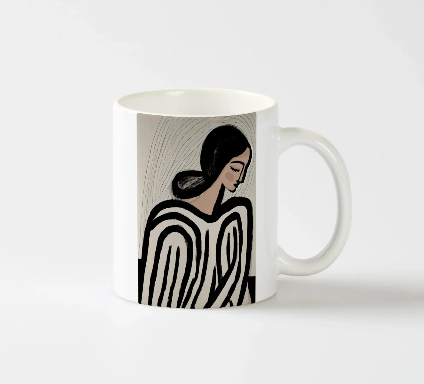 Aura ceramic mug by treechild