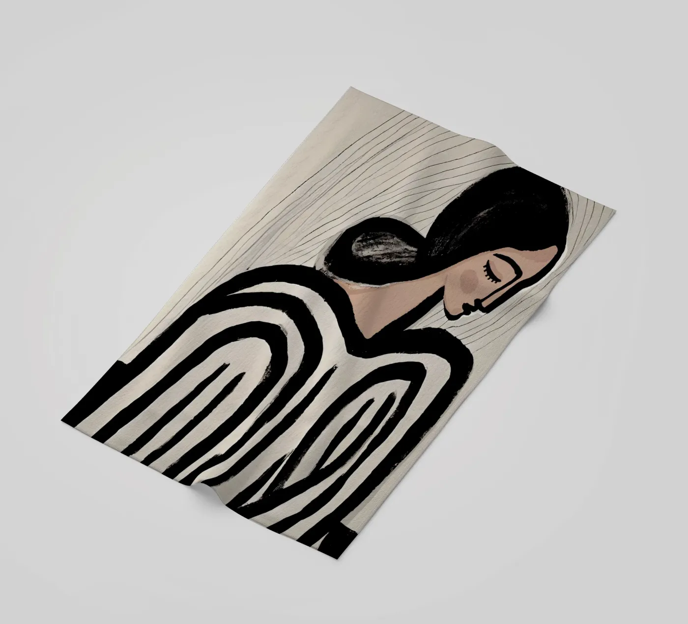Aura strandhanddoek van treechild