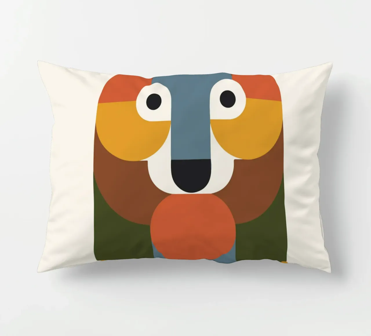 Geometric Animal in Boho Style 1 cuscino da LisaArtes