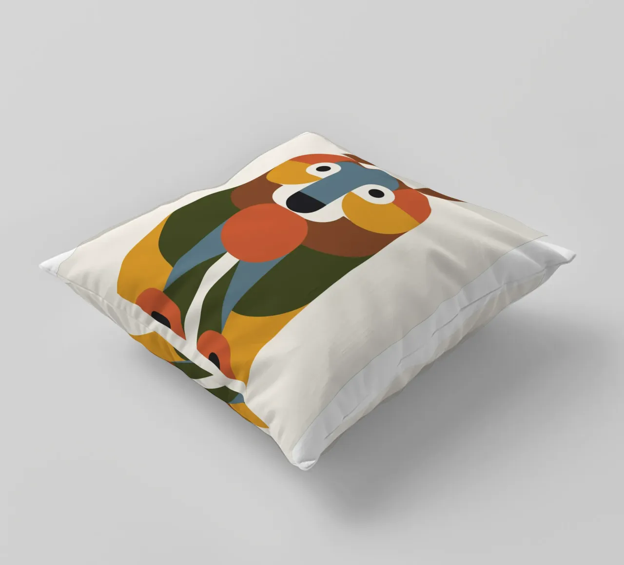 Geometric Animal in Boho Style 1 cuscino da LisaArtes