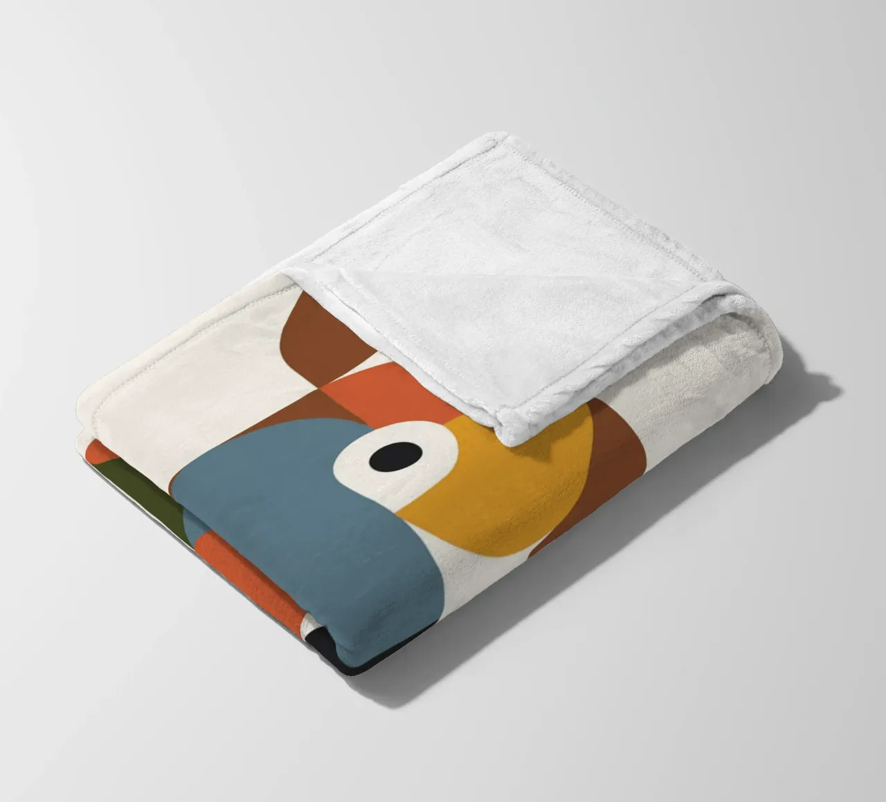 Geometric Animal in Boho Style 1 coperta in pile da LisaArtes