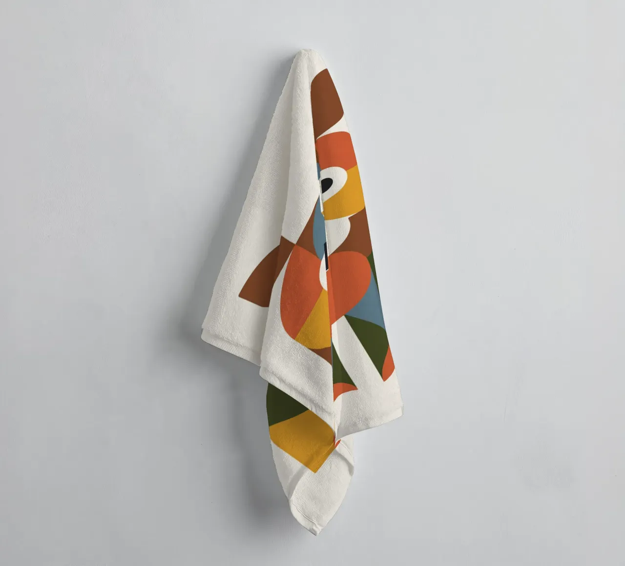 Geometric Animal in Boho Style 1 asciugamano da bagno da LisaArtes