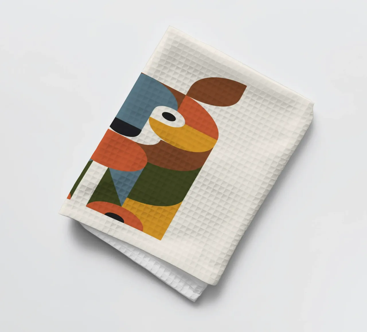 Geometric Animal in Boho Style 1 canovaccio da cucina da LisaArtes
