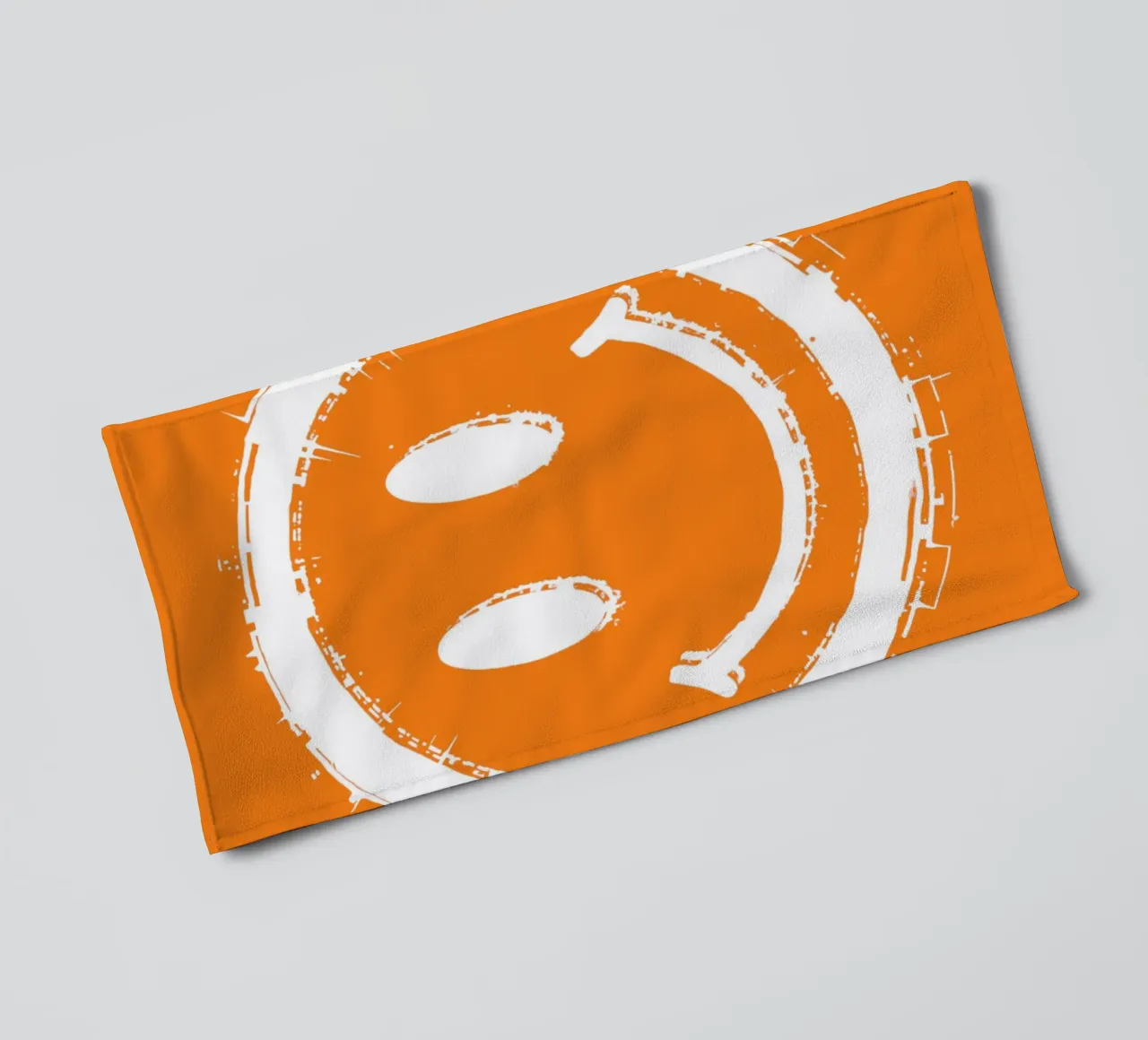 Emoji_StyleA_orange2 asciugamano da bagno da AI-Portraits by LK