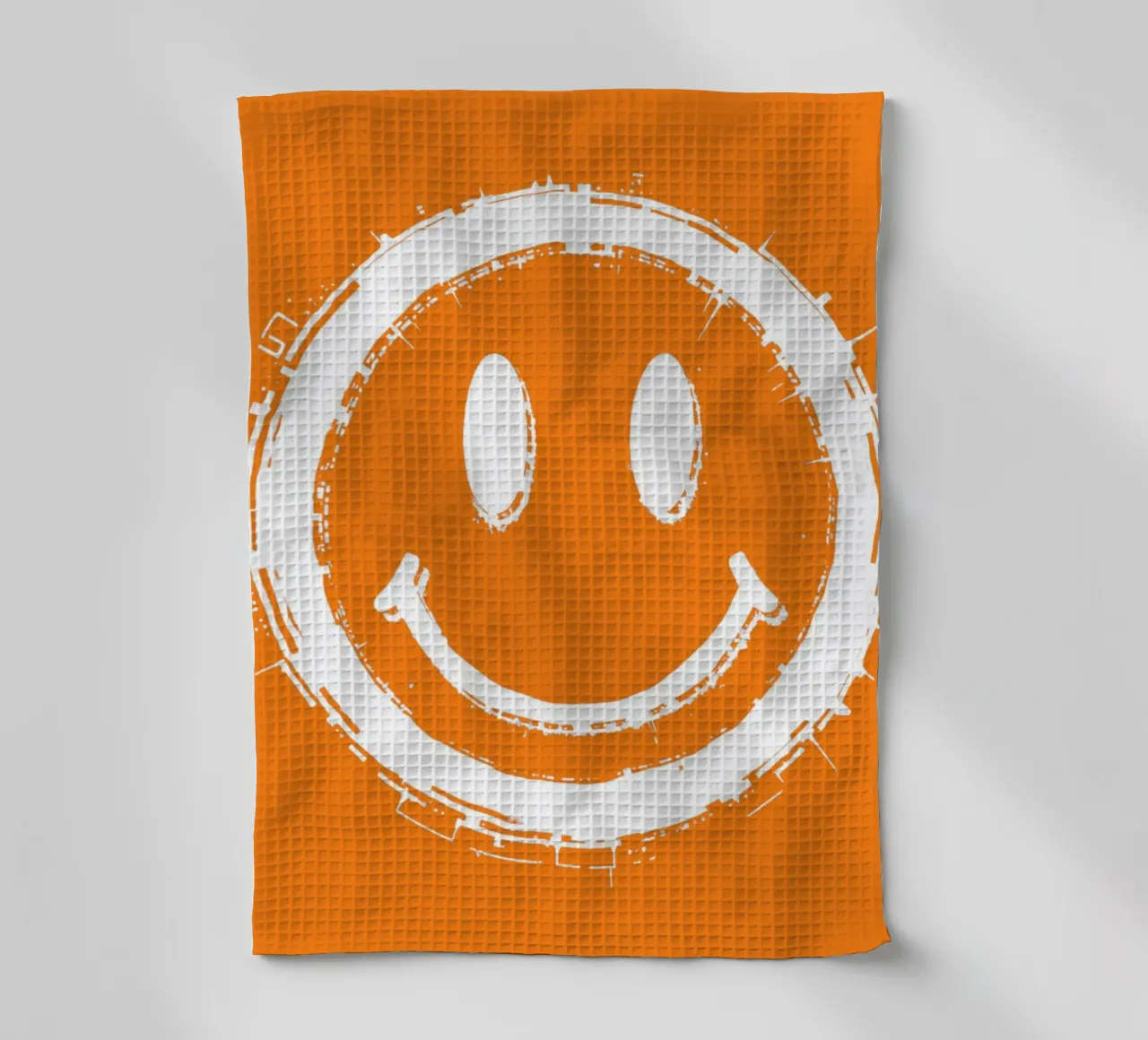 Emoji_StyleA_orange2 canovaccio da cucina da AI-Portraits by LK