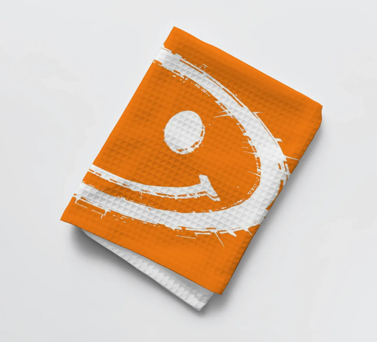 Emoji_StyleA_orange2 canovaccio da cucina da AI-Portraits by LK