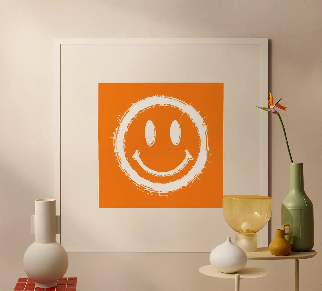 Emoji_StyleA_orange2 poster da AI-Portraits by LK