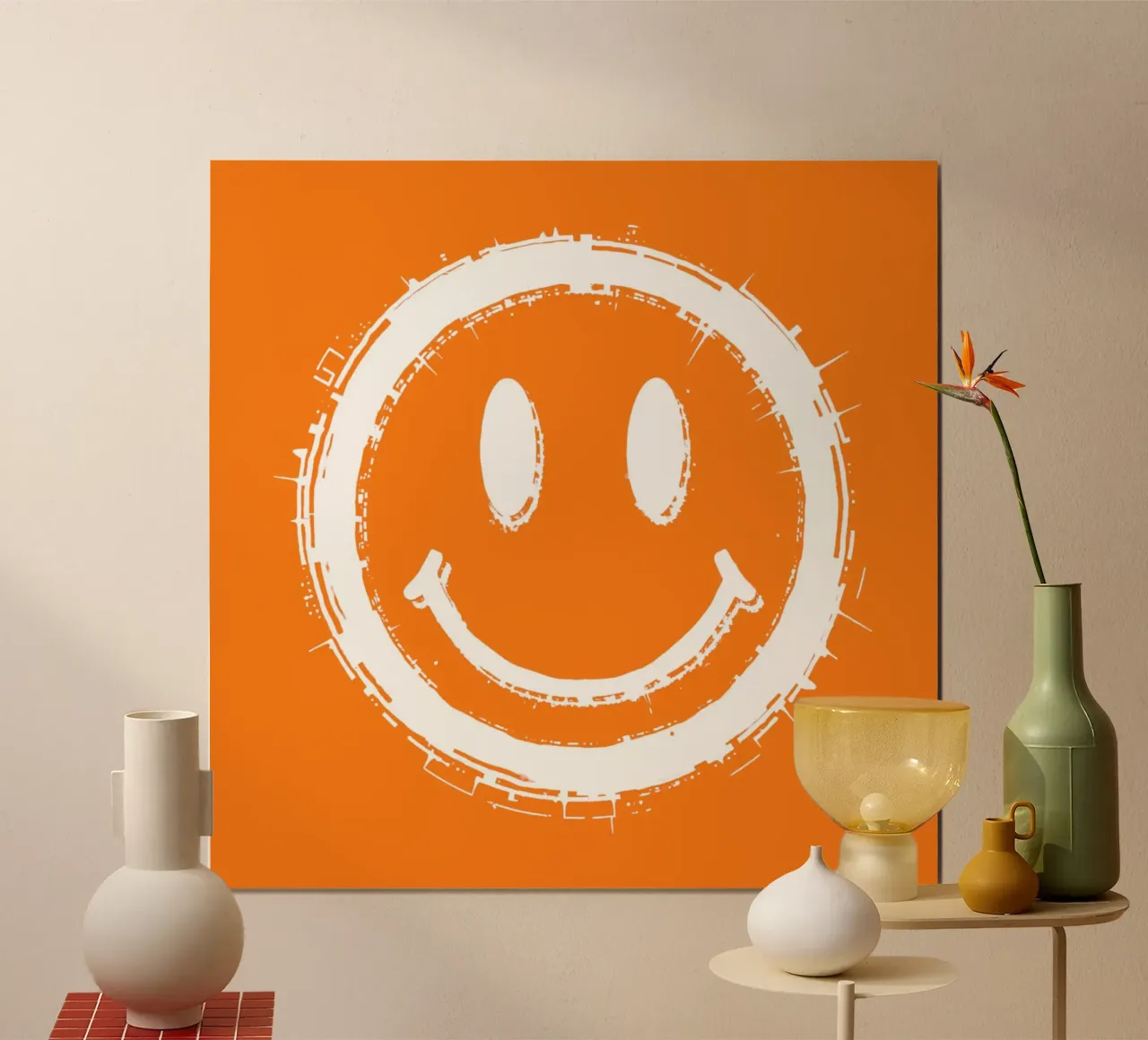 Emoji_StyleA_orange2 poster da AI-Portraits by LK