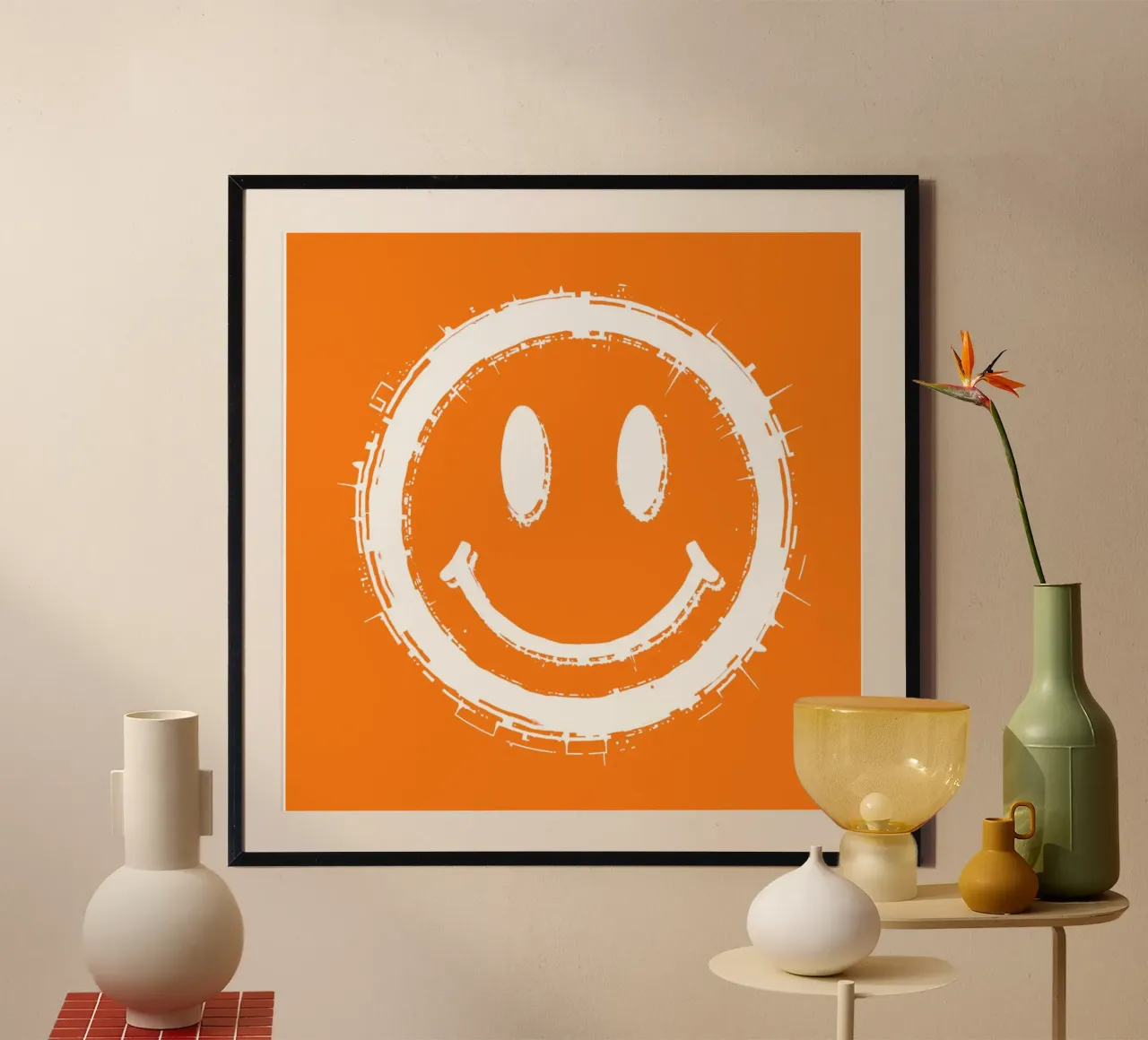 Emoji_StyleA_orange2 poster da AI-Portraits by LK