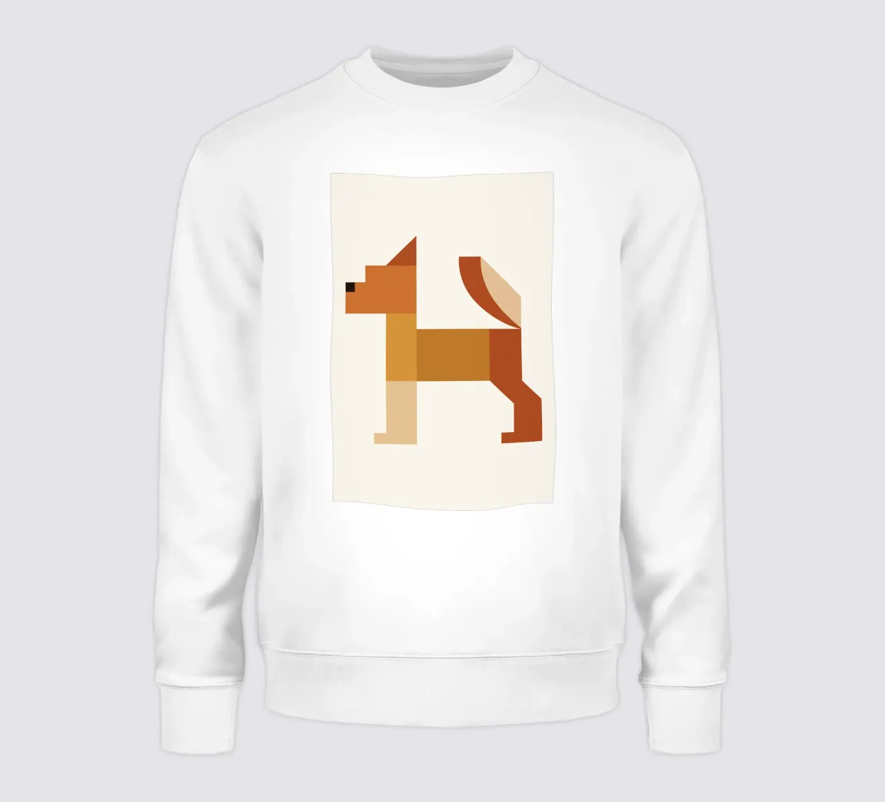 Geometric Animal in Boho Style felpa da LisaArtes
