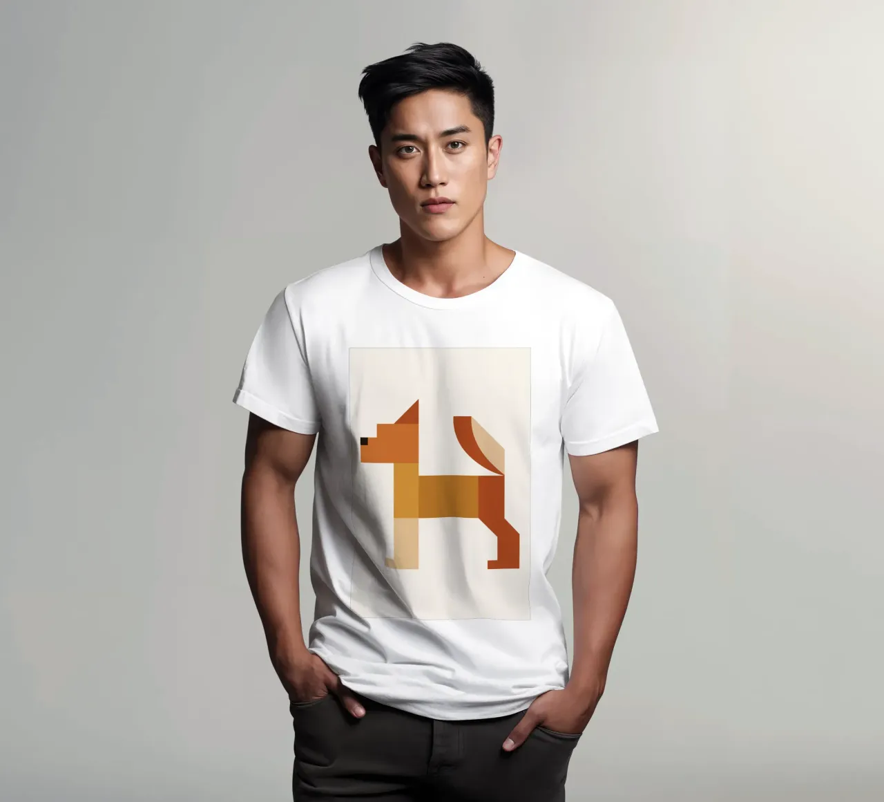 Geometric Animal in Boho Style t-shirt da LisaArtes