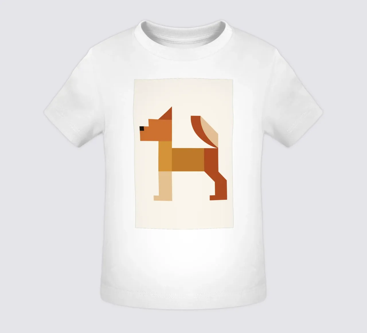 Geometric Animal in Boho Style maglietta neonato da LisaArtes
