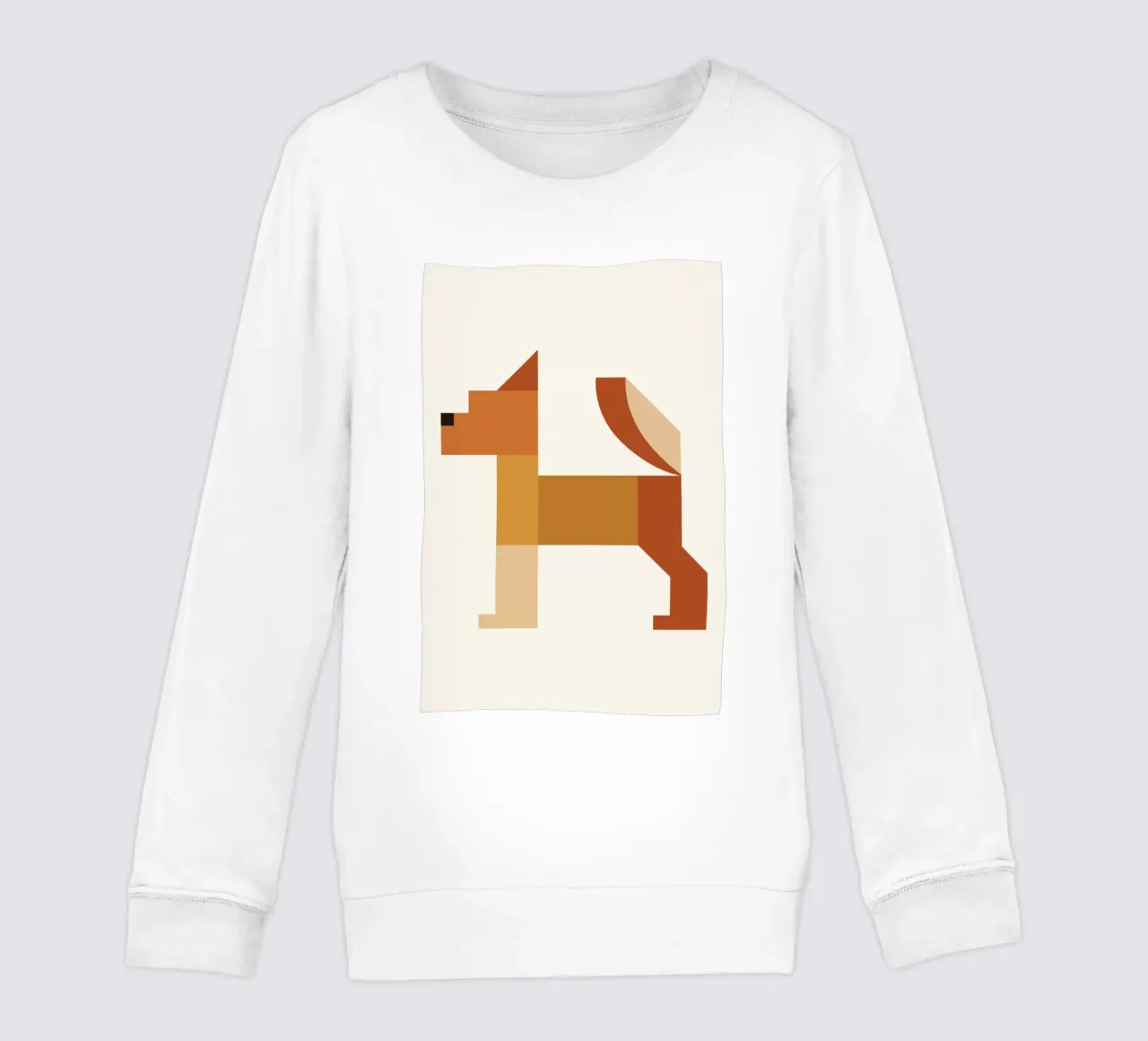 Geometric Animal in Boho Style felpa bambino da LisaArtes