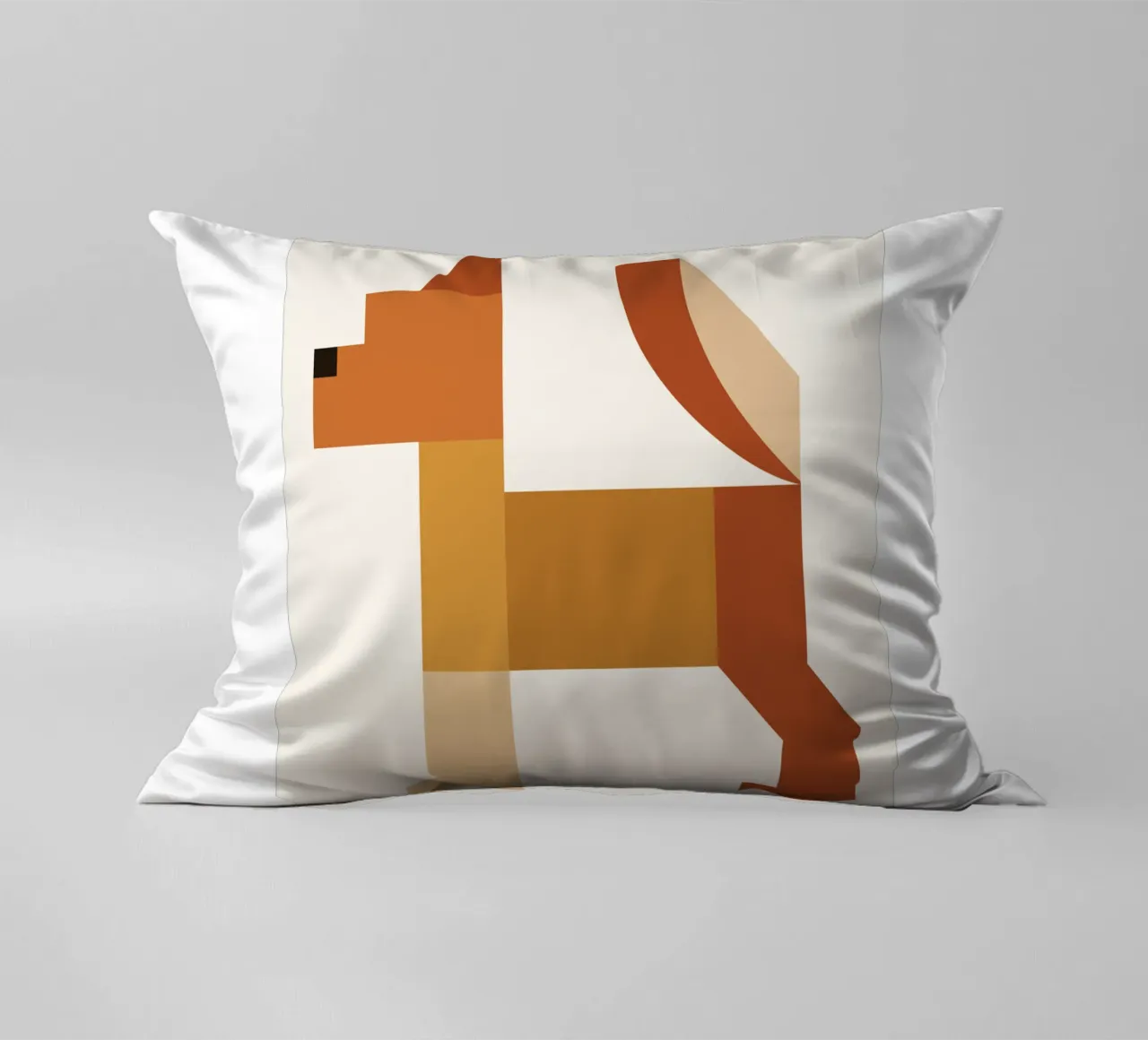 Geometric Animal in Boho Style cuscino da LisaArtes