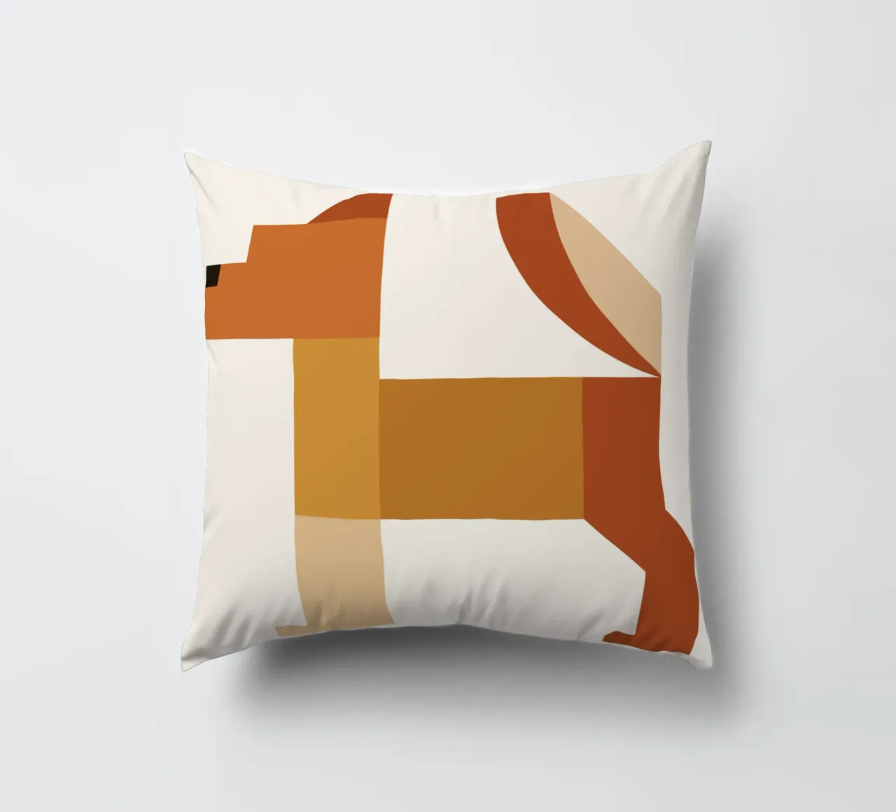 Geometric Animal in Boho Style cuscino da LisaArtes