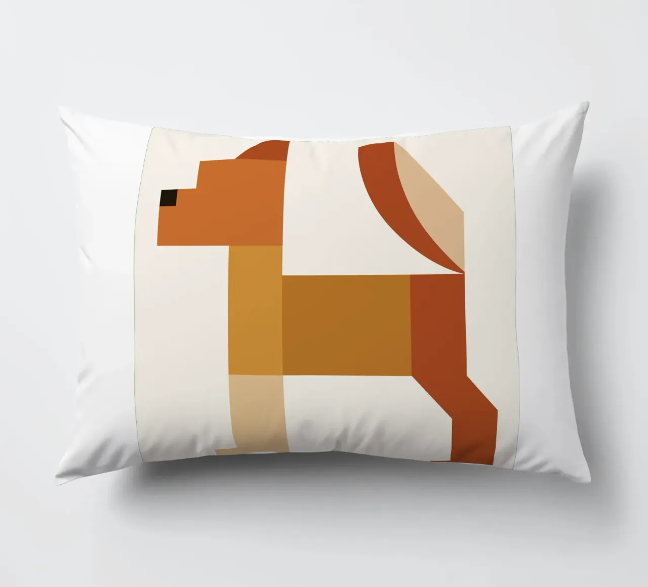 Geometric Animal in Boho Style cuscino da LisaArtes
