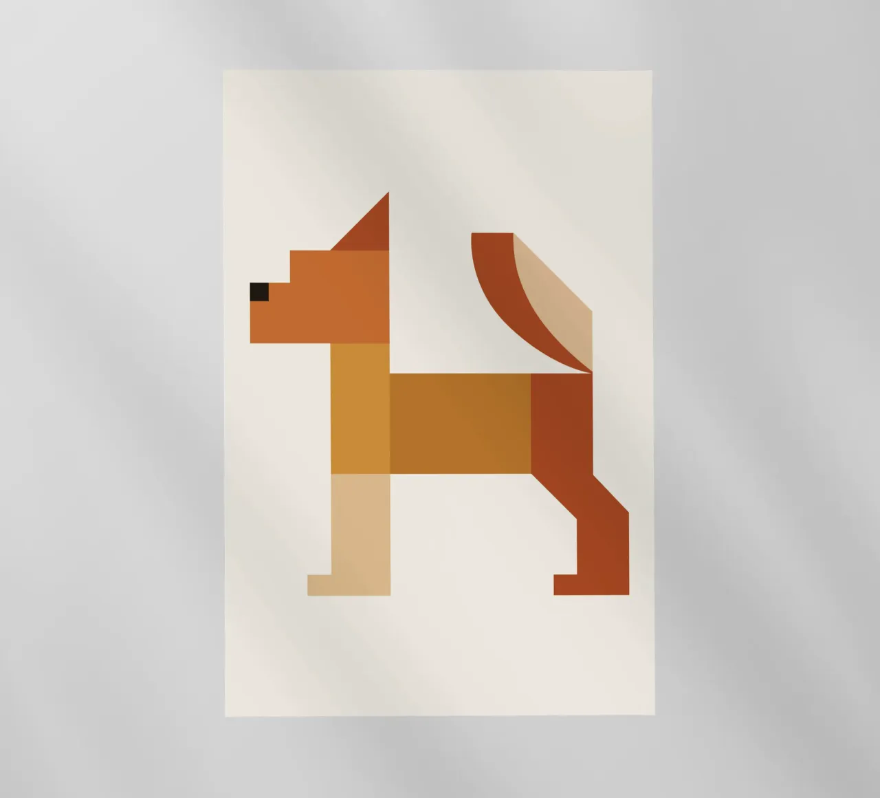 Geometric Animal in Boho Style pellicola backlit da LisaArtes