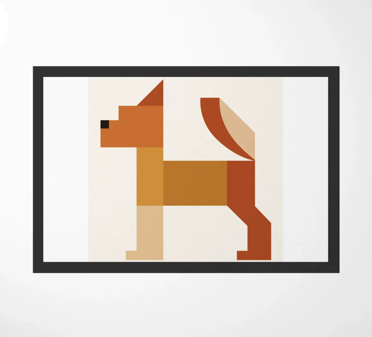 Geometric Animal in Boho Style zerbino da LisaArtes