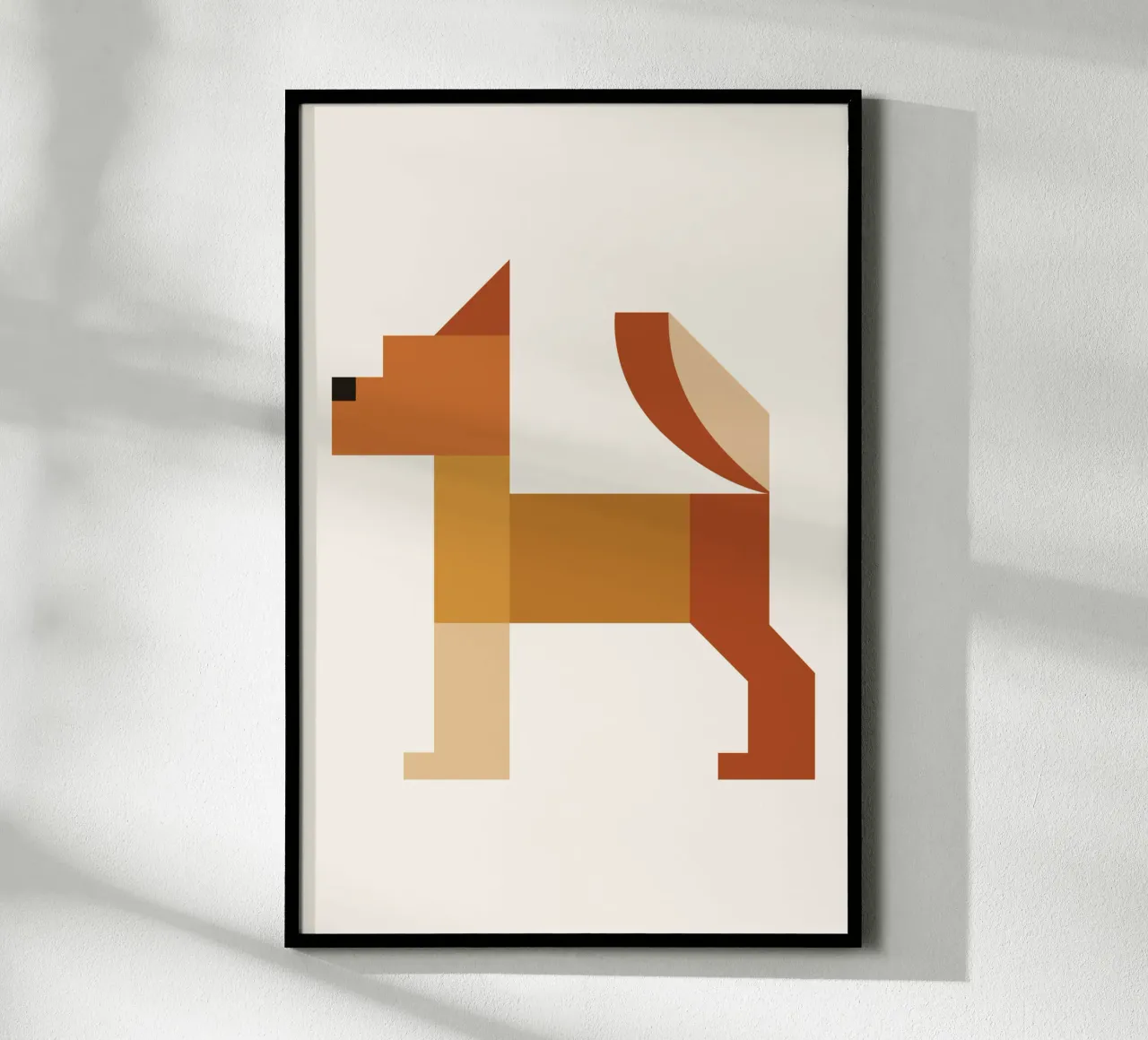 Geometric Animal in Boho Style poster da LisaArtes