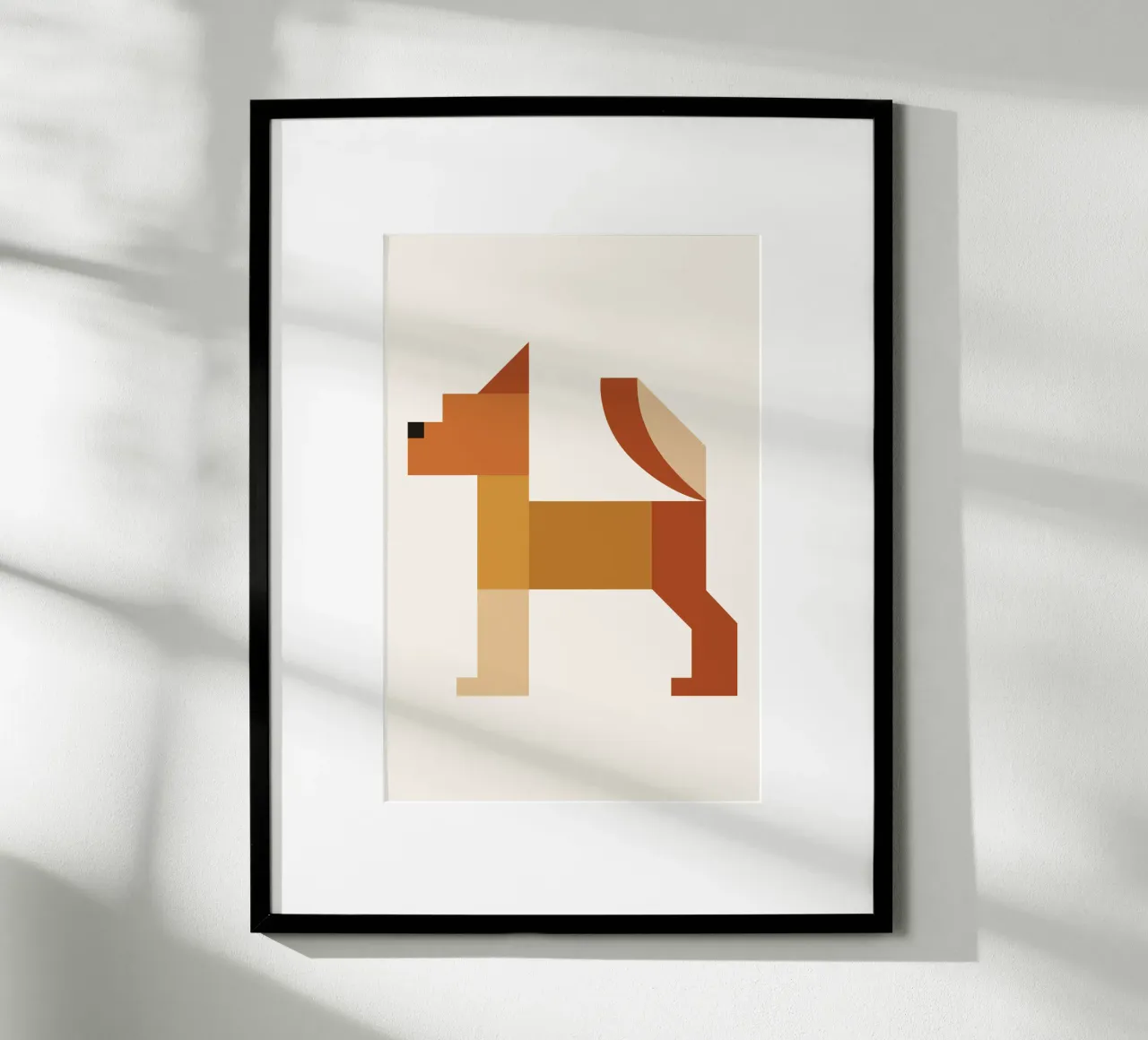 Geometric Animal in Boho Style poster da LisaArtes