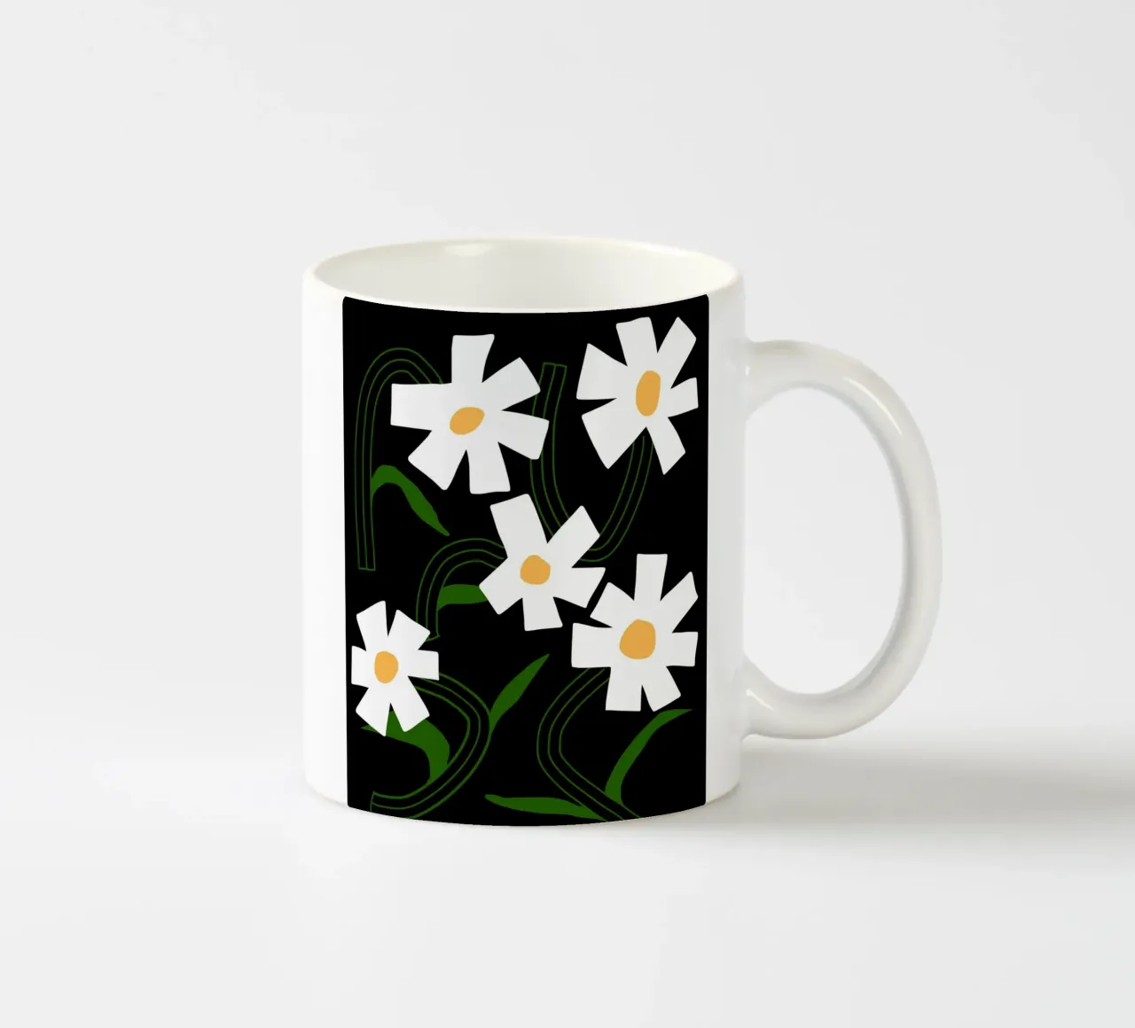 Composizione floreale tazza in ceramica da Little Dean