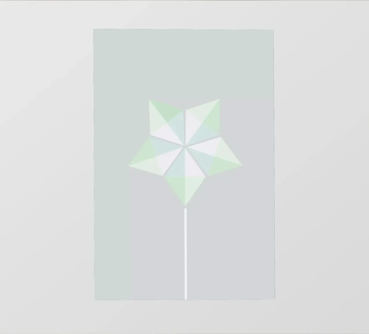 Windrad pellicola backlit da XOXO Arte