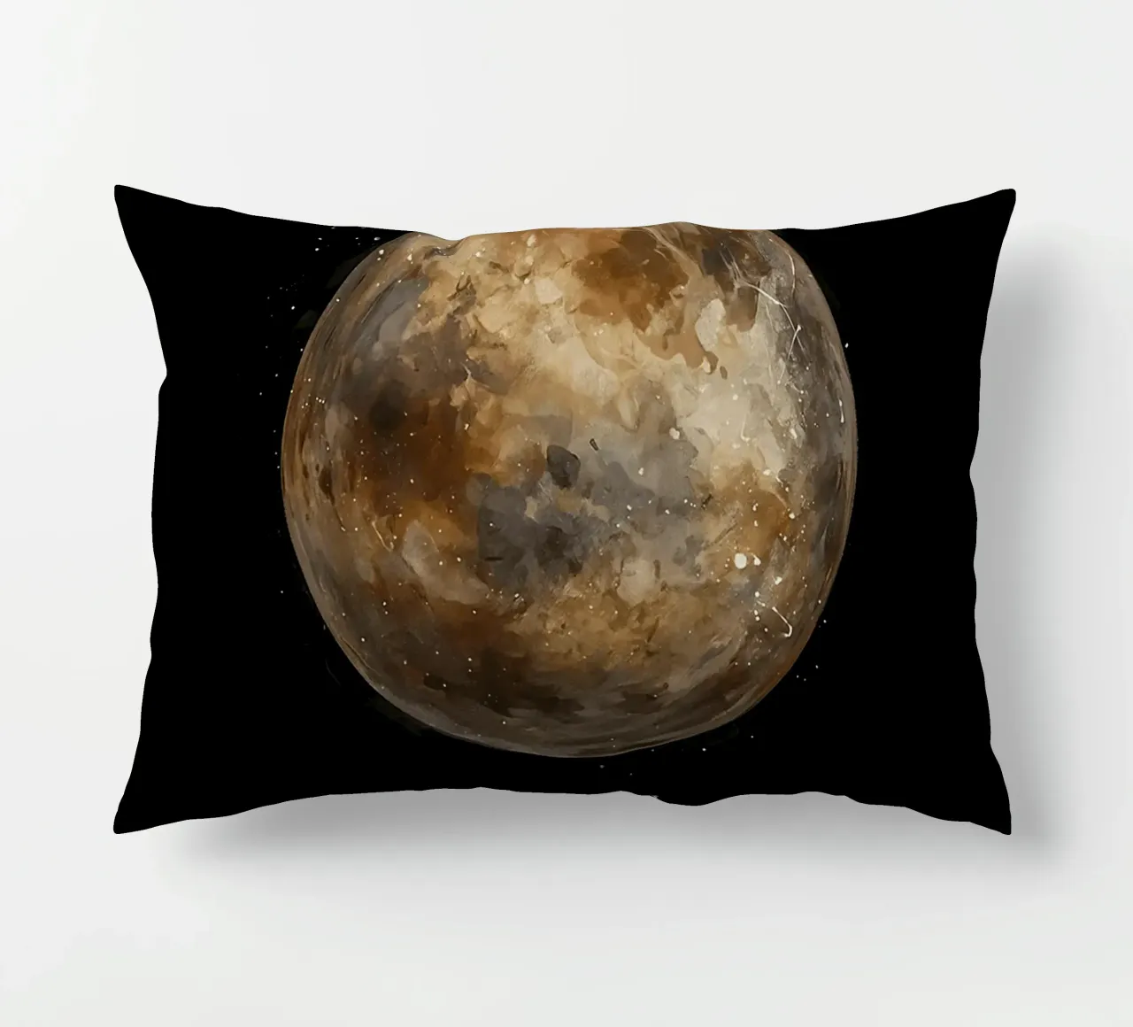 Mercury: Watercolor Planet cuscino da BadrBrand