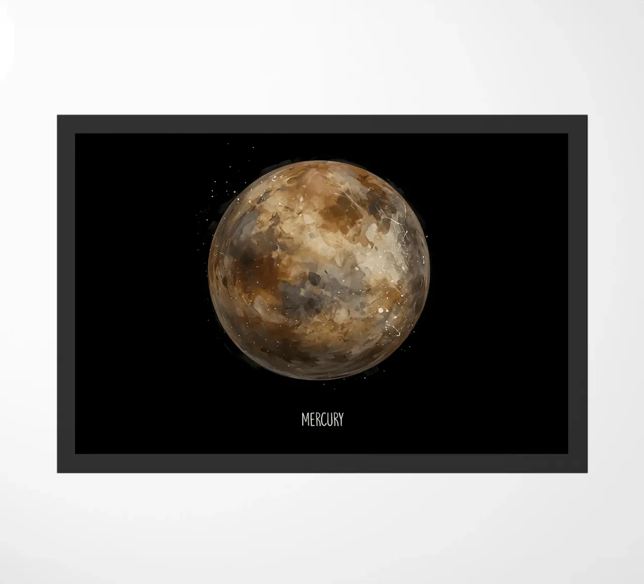 Mercury: Watercolor Planet zerbino da BadrBrand