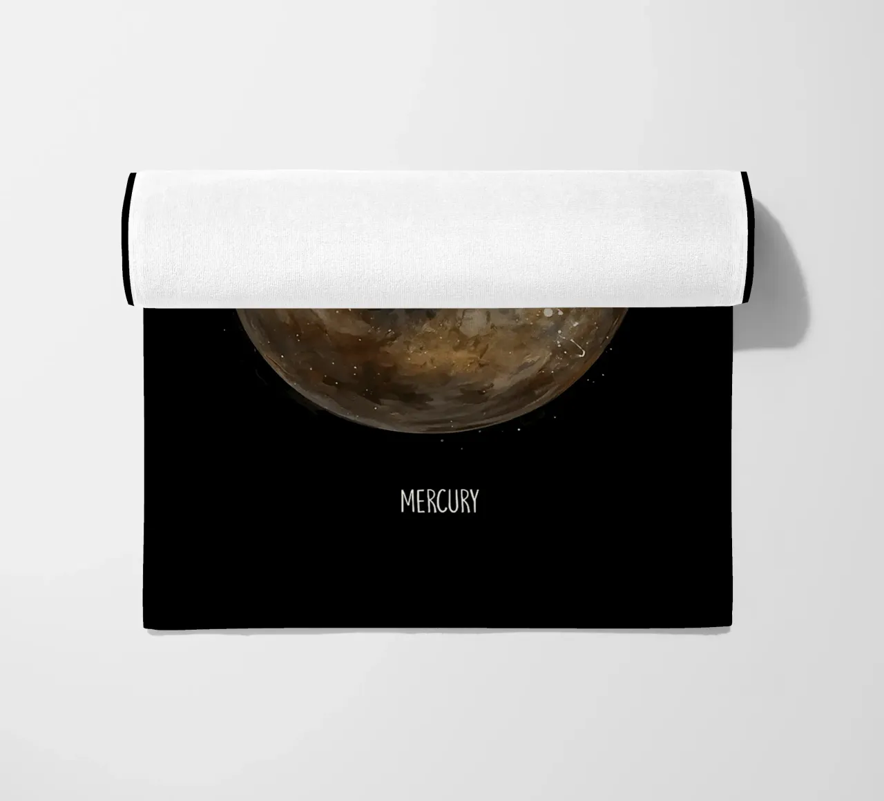 Mercury: Watercolor Planet telo mare da BadrBrand