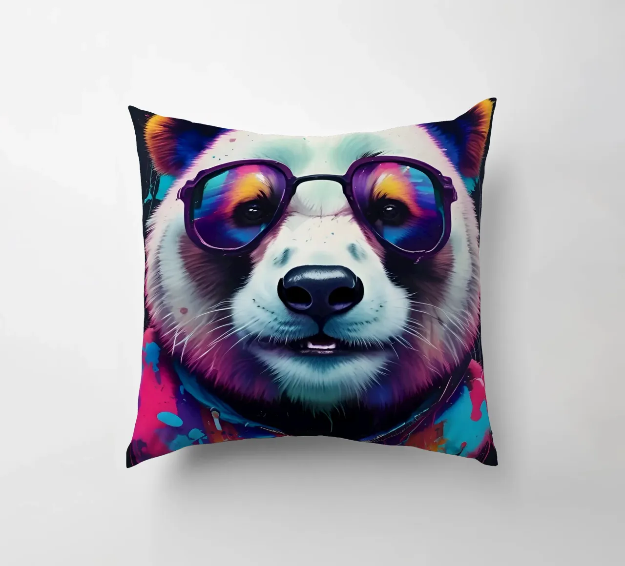 Panda con occhiali cuscino da MakArena