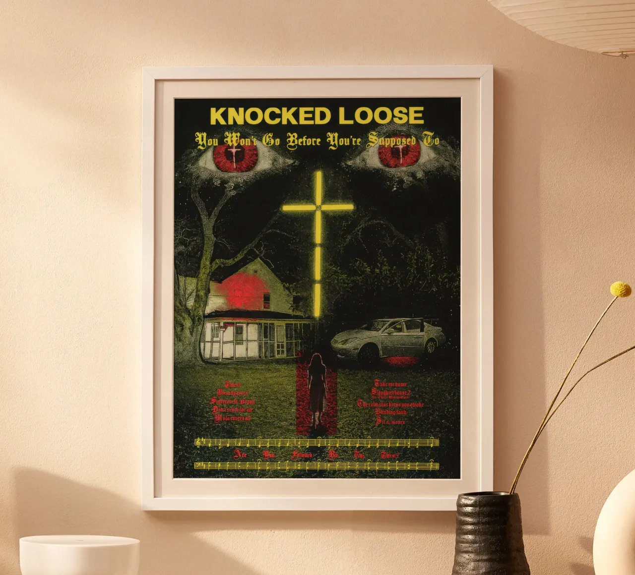 Knocked Loose Cross poster da Kennken