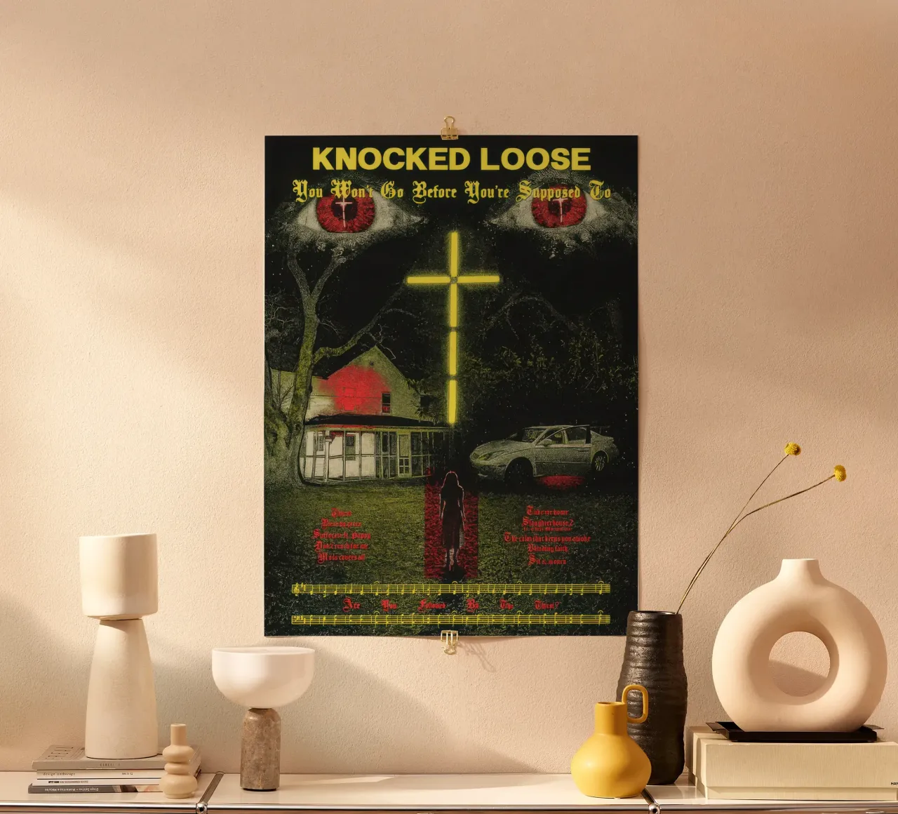 Knocked Loose Cross poster da Kennken
