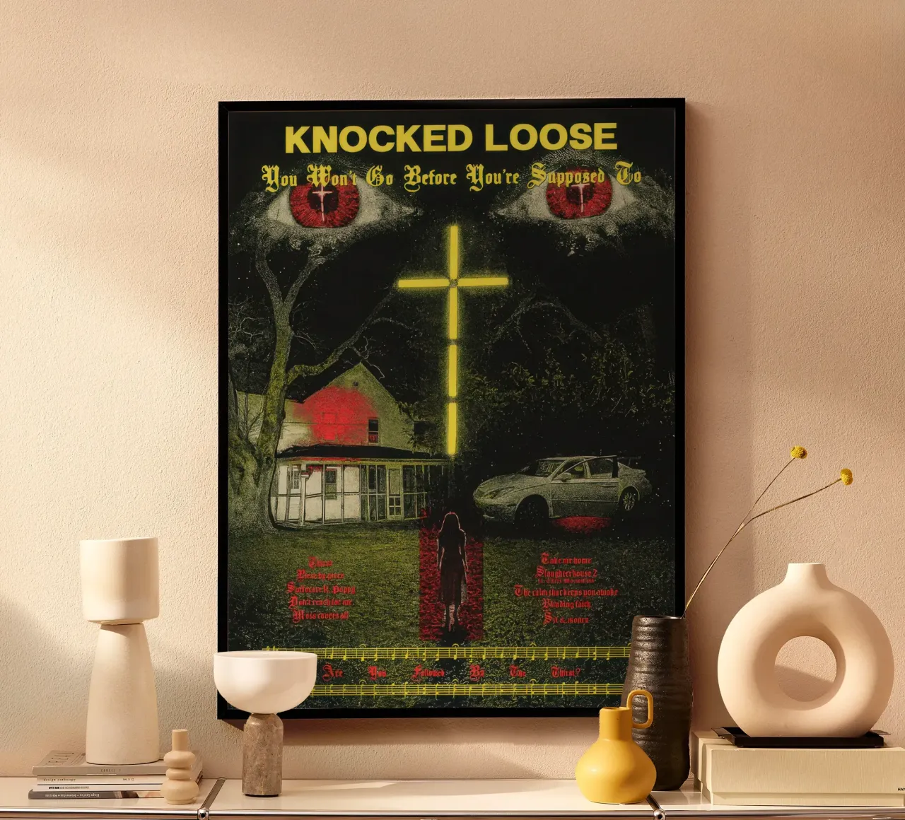 Knocked Loose Cross poster da Kennken