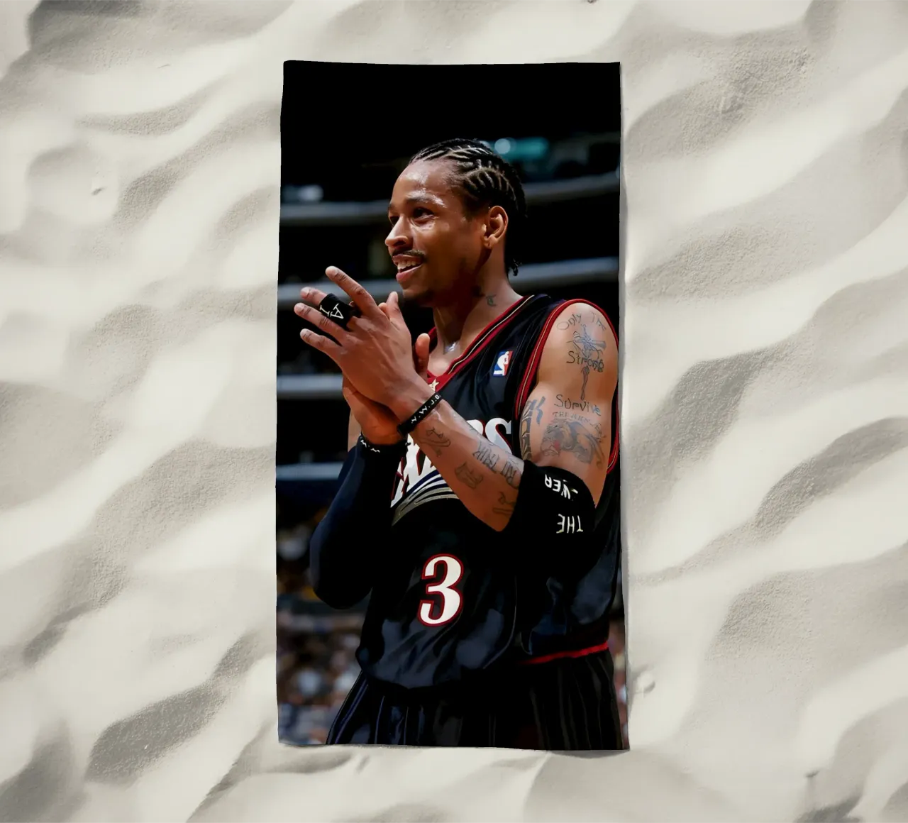 Allen Iverson telo mare da Low poly art