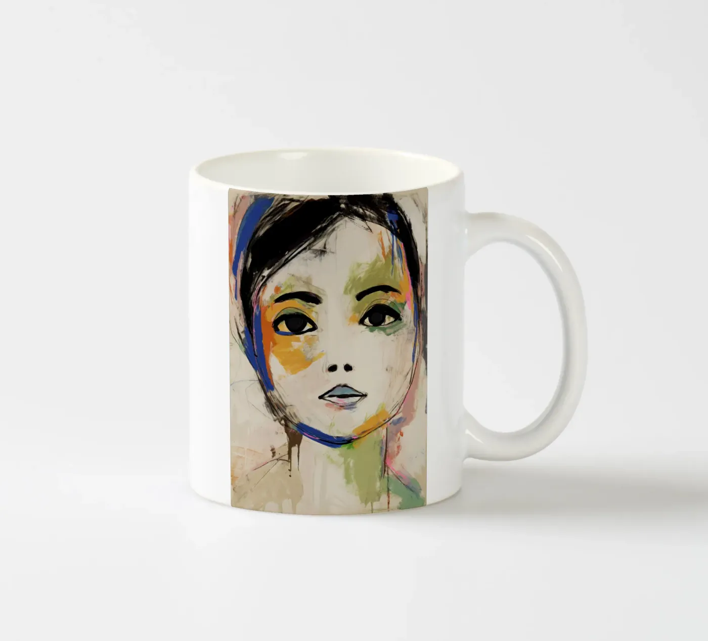 Daya ceramic mug by treechild