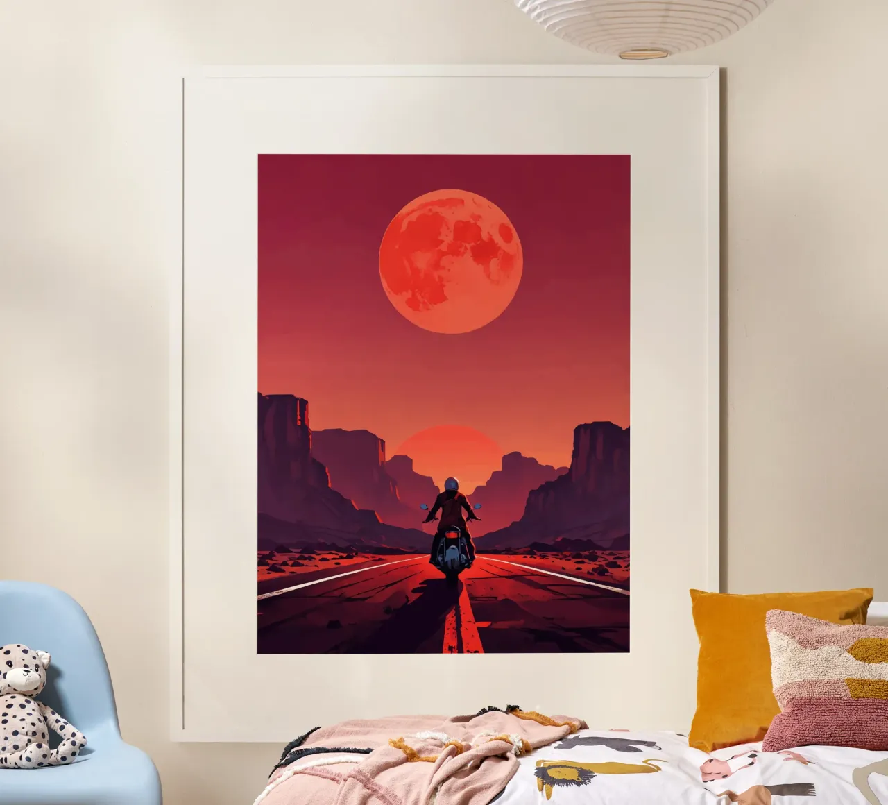 Cavalcata cremisi poster da artdesign1985
