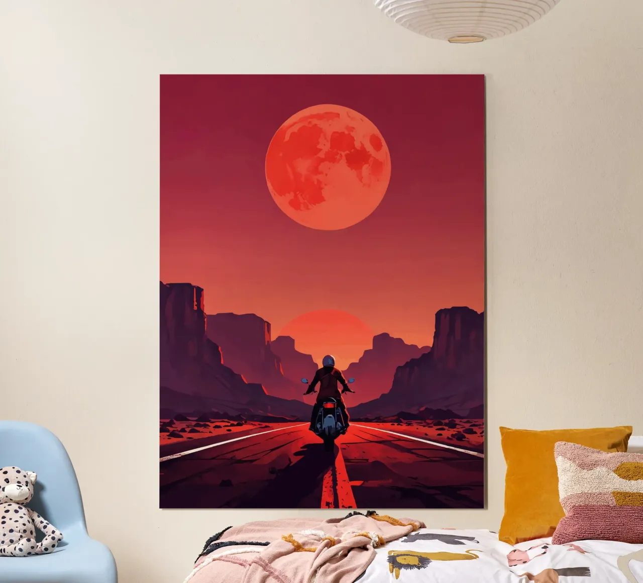 Cavalcata cremisi poster da artdesign1985
