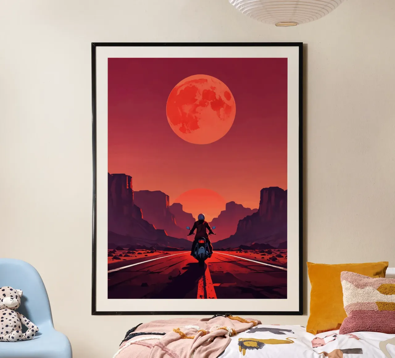 Cavalcata cremisi poster da artdesign1985