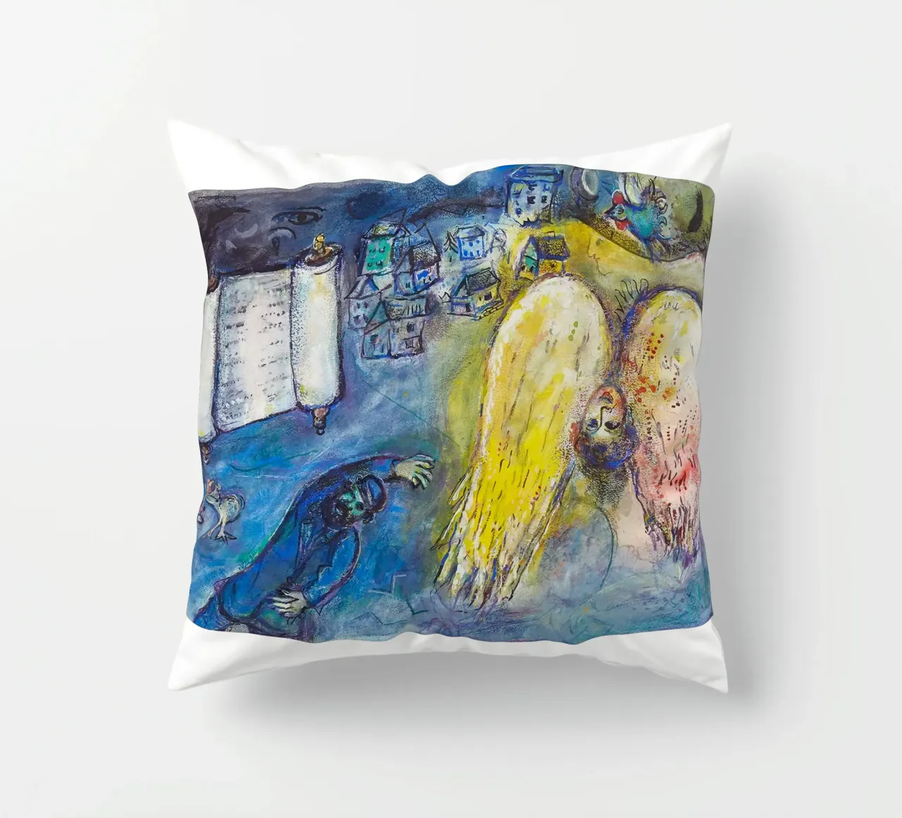 Marc Chagall - La Torah cuscino da Cindy Cronin
