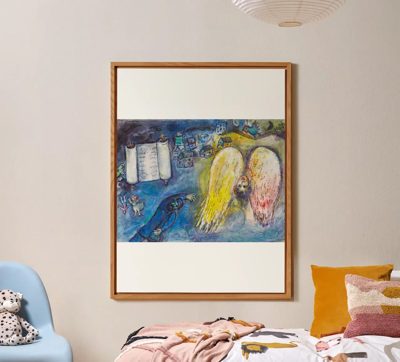 Marc Chagall - La Torah alluminio dibond da Cindy Cronin