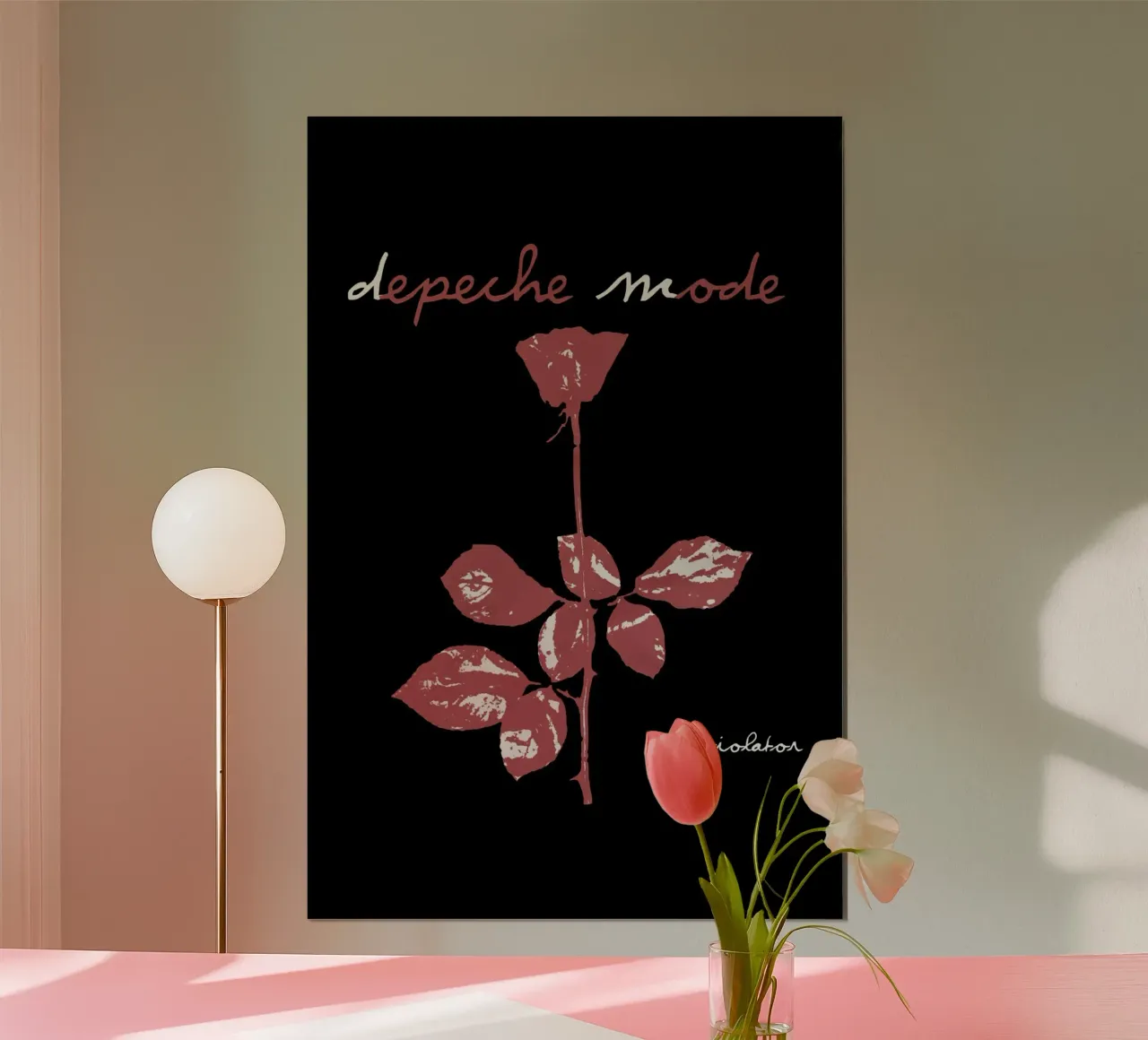 Depeche Flower poster da DupreesArt