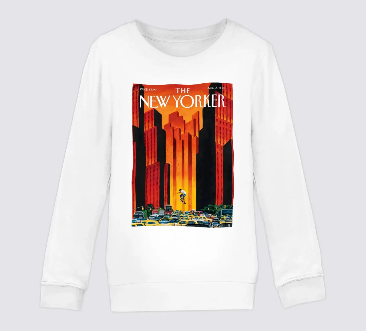 Il New Yorker agosto 2015 felpa bambino da Mr.Lorenzo
