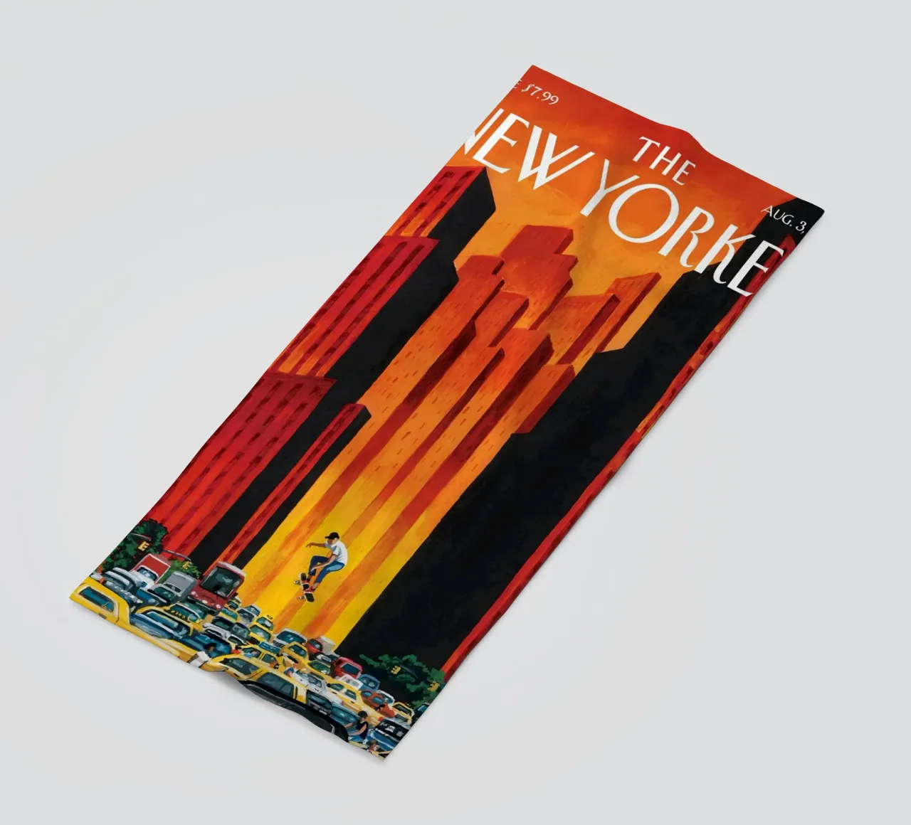 Il New Yorker agosto 2015 telo mare da Mr.Lorenzo
