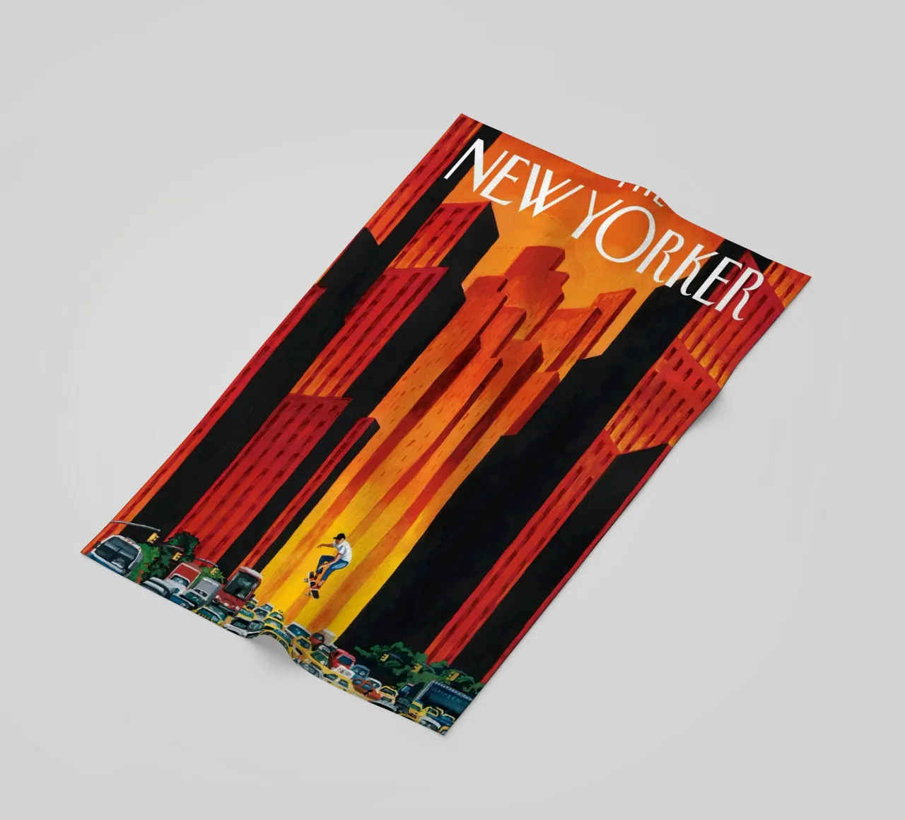 Il New Yorker agosto 2015 telo mare da Mr.Lorenzo
